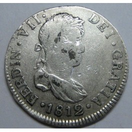 1812 - GUATEMALA - 2 REALES - FERNANDO VII