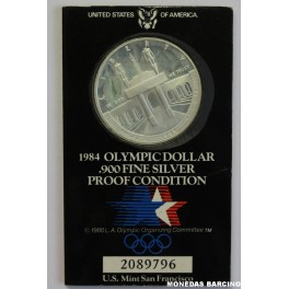 1984-OLIMPIADAS -DOLAR-USA - ESTADOS UNIDOS