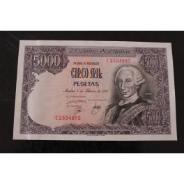 1976- CARLOS III - SERIE c - 5000 PESETAS - 