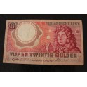 1955- HUYGENS - 25 GULDEN - PAISES BAJOS