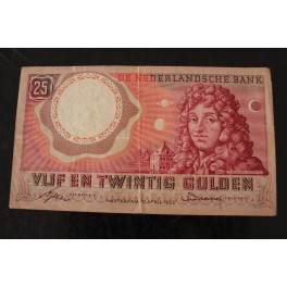 1955- HUYGENS - 25 GULDEN - PAISES BAJOS