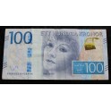 2016- SUECIA -100 KRONOR - GARBO - SWEDEN -