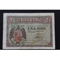 1938- 28 FEBRERO -SERIE G - 1 PESETA - BURGOS 