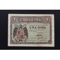 1938- 30 ABRIL -SERIE B - 1 PESETA - BURGOS 