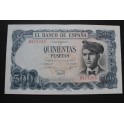 1971- VERDAGUER -SIN SERIE - 500 PESETAS - MADRID