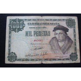 1946- VIVES -SIN SERIE - 1000 PESETAS - MADRID