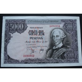 1976- CARLOS III -SIN SERIE - 5000 PESETAS - MADRID