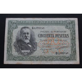 1940 - PELAYO - SERIE C - 50 PESETAS - MADRID