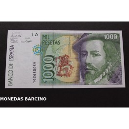 1992 - CORTES - SERIE 1Q- 1000 PESETAS - MADRID