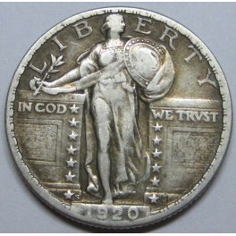 1920- SAN FRANCISCO -QUARTER DOLLAR - USA 