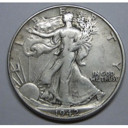 1942- FILADELFIA - USA - HALF DOLLAR - AMERICA