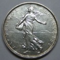 1966 - FRANCIA  - 5 FRANCS - PLATA- LIBERTE