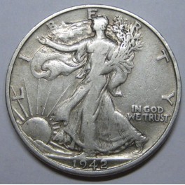 1942-SAN FRANCISCO - USA - HALF DOLLAR - LIBERTY