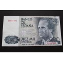 1985 - J. CARLOS -SERIE A- 10000 PESETAS - MADRID