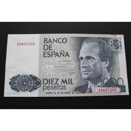 1985 - J. CARLOS -SERIE A- 10000 PESETAS - MADRID