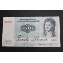 1989- DINAMARCA - 50 KRONER -CHARLOTTE 