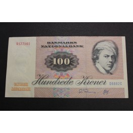 1989- DINAMARCA - 100 KRONER - JENS - BILLETE