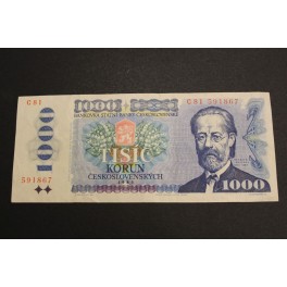 1985- CZECHIA -1000 KORUN - CHECA - BEDRICH