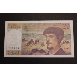 1980 - 20 FRANCS -DEBUSSY - FRANCE - FRANCIA