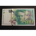 1994- 500 FRANCS- FRANCIA - MARI CURIE - PIERRE CURIE