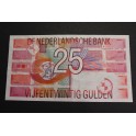 1989- HOLANDA -25 GULDEN - BANK - PAISES BAJOS