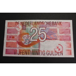 1989- HOLANDA -25 GULDEN - BANK - PAISES BAJOS