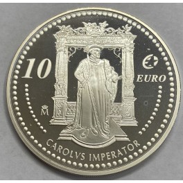 2006- CARLOS V - 10 EUROS - ESPAÑA - PLATA 