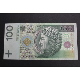 1994- POLONIA -100 ZLOTYCH -WLADISLAW - BILLETE