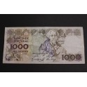 1990- PORTUGAL- 1000 ESCUDOS- BRAGA -LISBOA