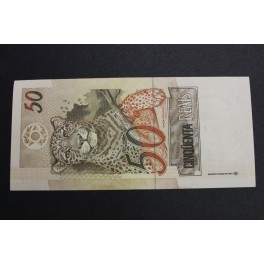 1994-2010- BRASIL - 50 REAIS - JAGUAR -BILLETE 