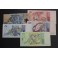 2000-2010- BRASIL - REAIS - FAUNA - 5 BILLETES