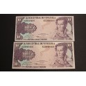 1980- VENEZUELA - 10  BOLIVARES - SUCRE - PAREJA