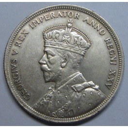 1935- GEORGE V - DOLLAR- CANADA -PLATA-JUBILEO