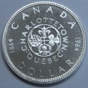 1964-CHARLOTTETOWN QUEBEC - DOLLAR  - CANADA- PLATA