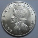 1966- PANAMA -  1 BALBOA - PLATA  - BALBOA