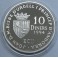 1993- ANDORRA - 10 DINERS -ECU - ONU - PLATA