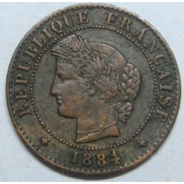 1884- TIPO CERES - 1 CENTIMES - FRANCIA 