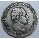 1828 - CARLO FELICE - 5 LIRA  - ITALIA 