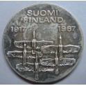 1967- SUOMI -10 MARKKAA- FINLANDIA- PLATA 