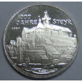 1980- STEYR - 500 SHILLING - AUSTRIA - PLATA