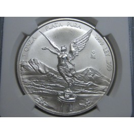 1999 - MS 66 - ONZA - LIBERTAD - MEXICO