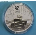 2025- SERPIENTE - DOLLAR- AUSTRALIA- PLATA-ONZA