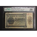 1936 - BURGOS - SERIE B - 50 PMG - 500 PESETAS