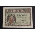 1938 - 28 FEBRERO -SERIE F- 1 PESETA - BURGOS 