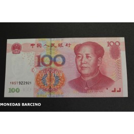 2005- CHINA -100 YUAN - MAO TSE-TUNG - BILLETE