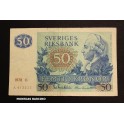 1978- SUECIA -50 KRONOR -GUSTAN- SWEDEN-BILLETE