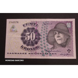 2007- DINAMARCA - 50 KRONER - KAREN BLIXEN