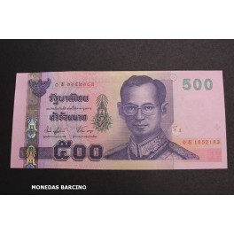 2001- THAILANDIA -500 BANT -RAMA IX- BILLETE