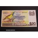 1979- SINGAPUR - 20 DOLLAR -CONCORDE - BILLETE 