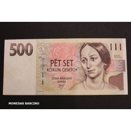 1995- CZECHIA - 500 KORUN - CHEQUIA - BOZENA